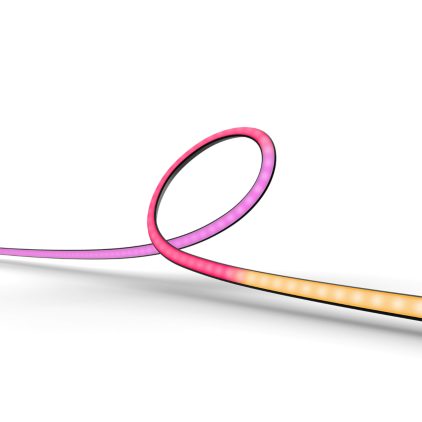 Gros plan de l’avant de Hue Play Gradient Lightstrip, 75 po et plus