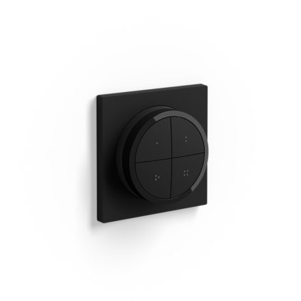Close-up van de voorkant van Tap dial switch